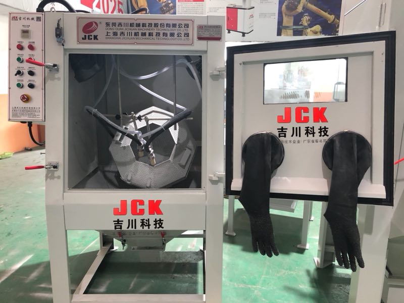 JCK-1010D正面滾筒式噴砂機(jī)